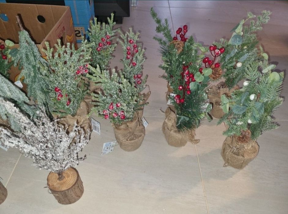 Choinki ok40cm NOWE 14szt