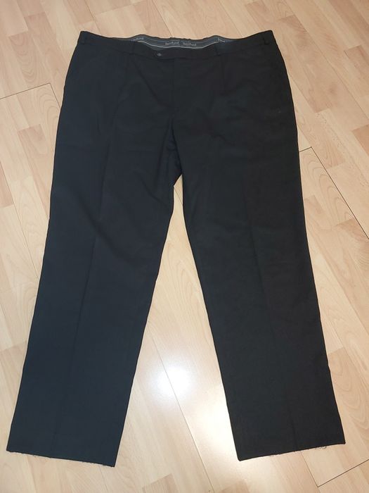 Duze spodnie męskie 64 6xl 5xl garniturowe  materiałowe eleganckie