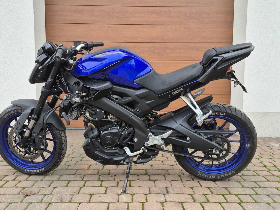 YAMAHA MT 125 rok 2019 (powypadkowy)