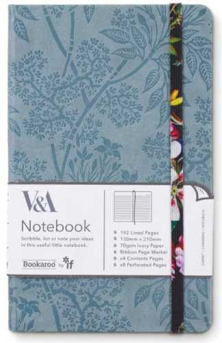 Bookaroo Notatnik Journal A5 Kilburn Black Floral