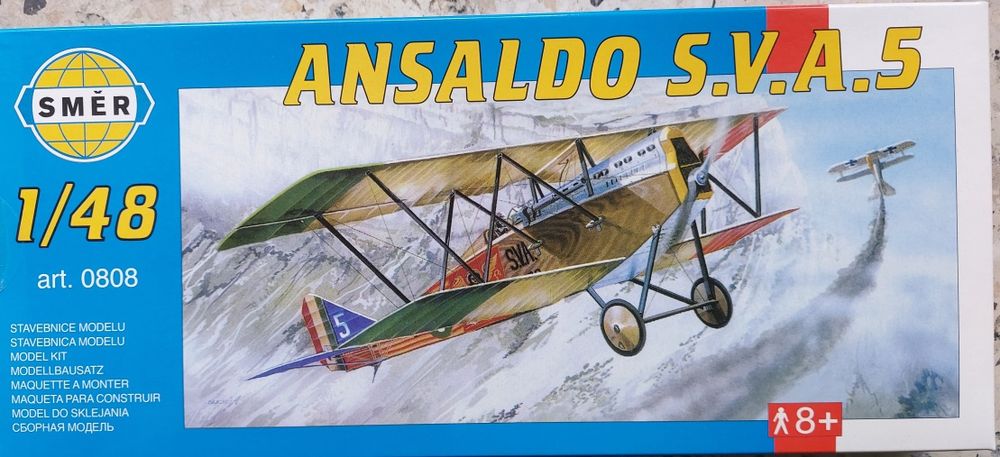 Samolot Ansaldo SVA 5 firmy Smer