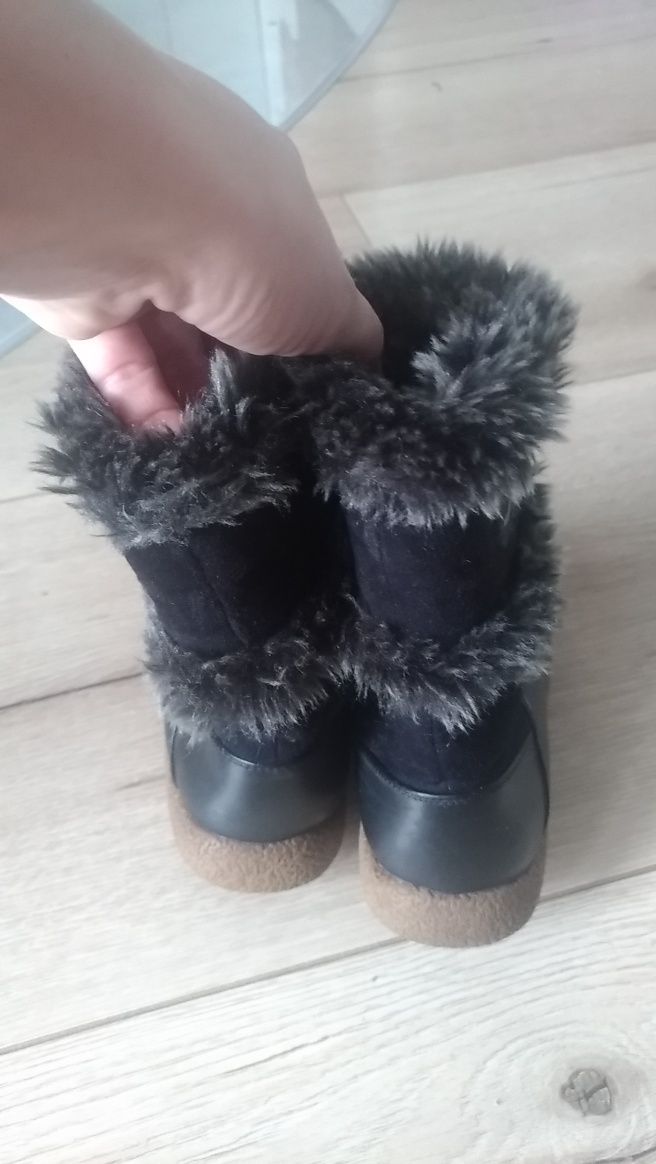 Buty zimowe kozaki  dziewczynki