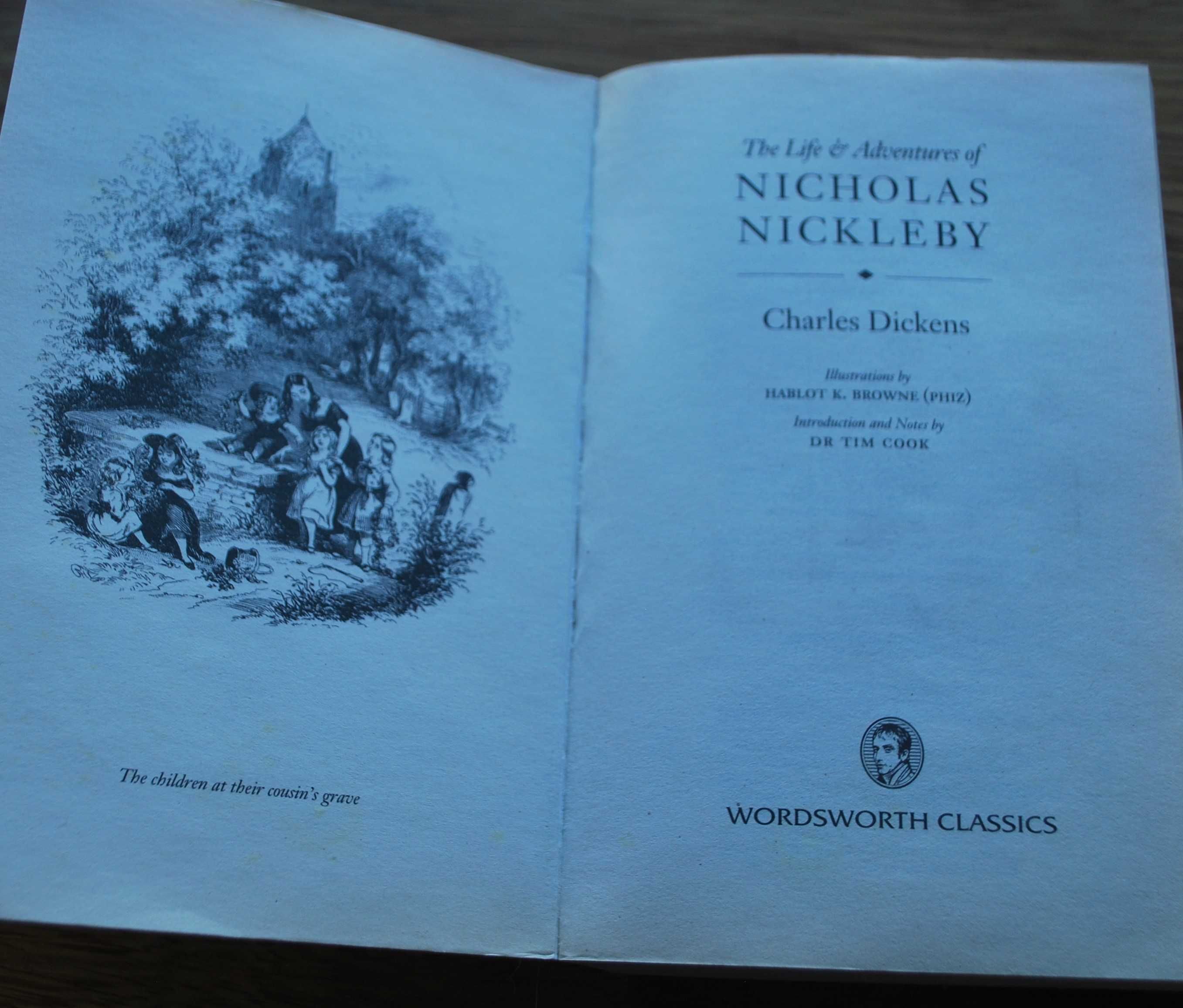 Nicholas Nickleby de Charles Dickens (em Inglês) 1º Edição Ano 1995