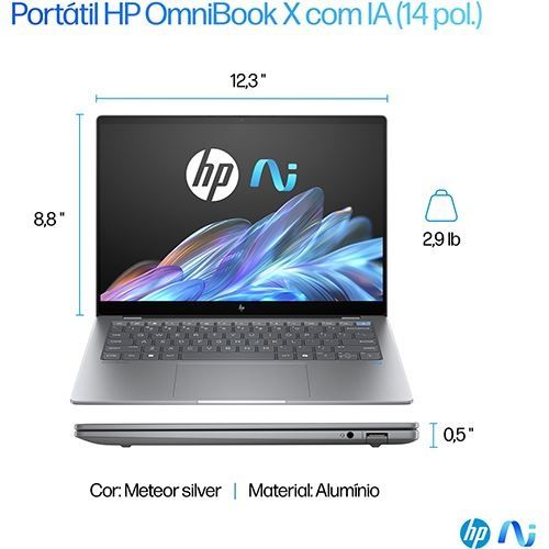 SELADO // Computador Portátil HP OmniBook X14-fe0000np | 14"