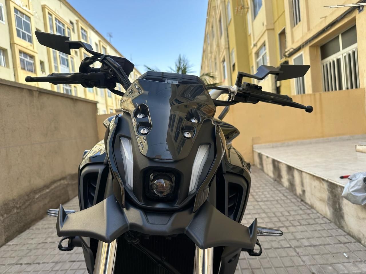 Зеркала с поворотниками складные на мотоцикл Kawasaki Yamaha Kawasaki