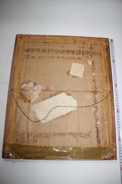 Quadro - Tropa no Ultramar - Original - Assinado e emoldurado