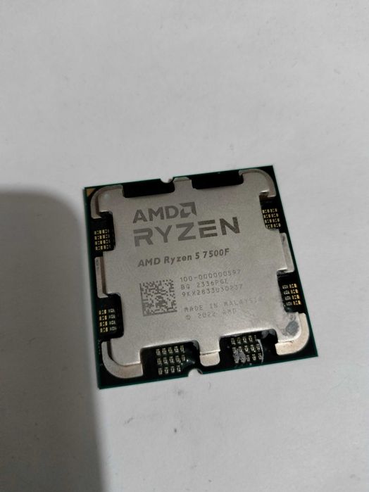 AMD Ryzen 5 7500f ще на гарантії