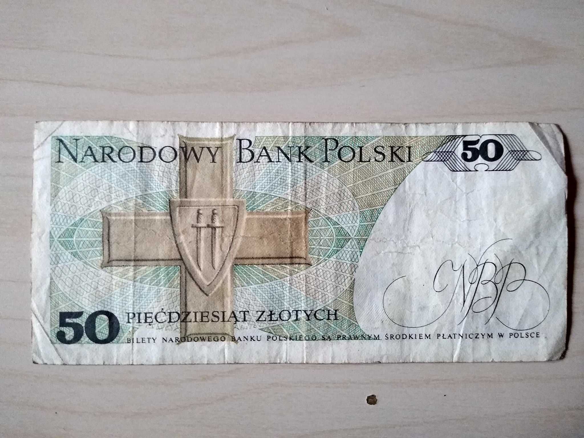 Banknoty PRL 100 zł  50 zł