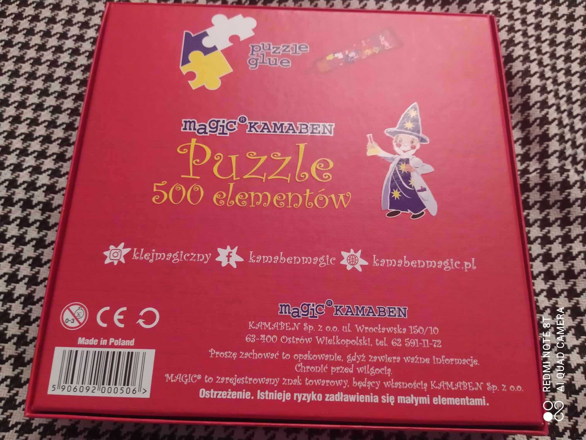 puzzle 500 magic układ okresowy pierwiastków chemiczny magik