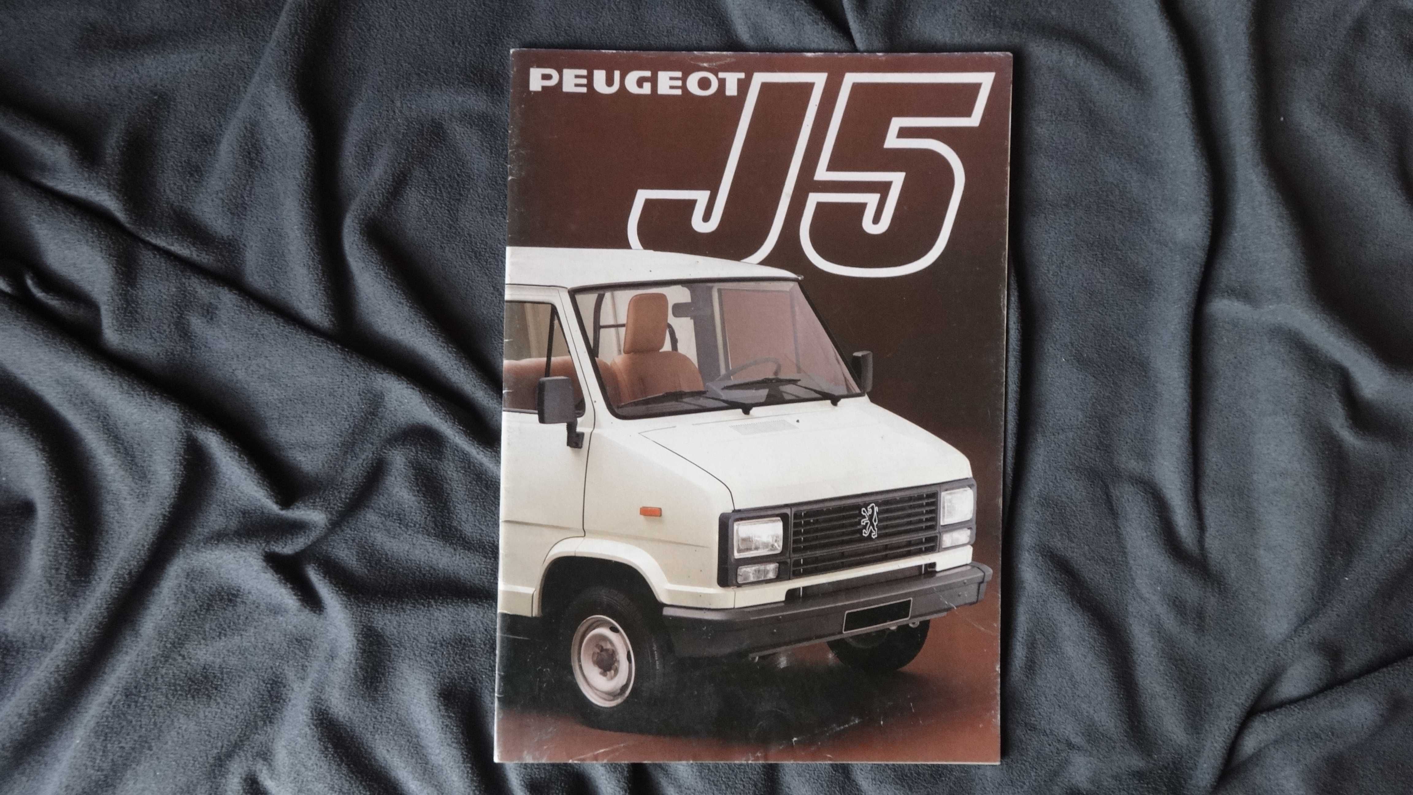 Prospekt Peugeot J5