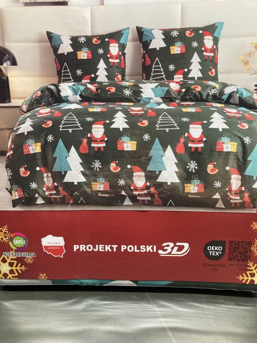 Komplet pościeli świątecznej 220x200 Aml-3220 Antonio