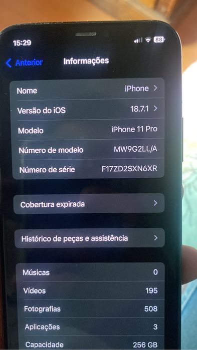 Iphone 11 pro 256gb
