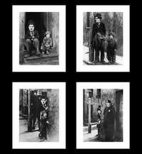 Plakaty Czarno-białe, Charlie Chaplin, Brzdąc