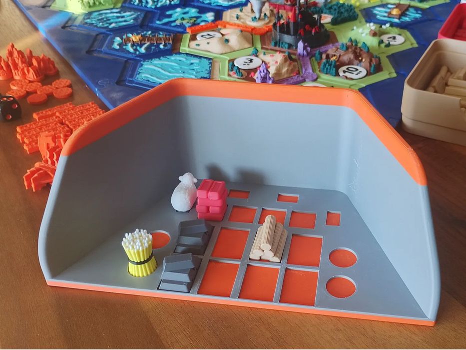 Mesa de Jogador para Descobridores de Catan