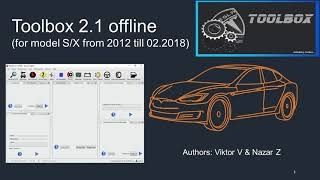 Tesla toolbox 3 online 3 y  2.1 offline диагностика model s x