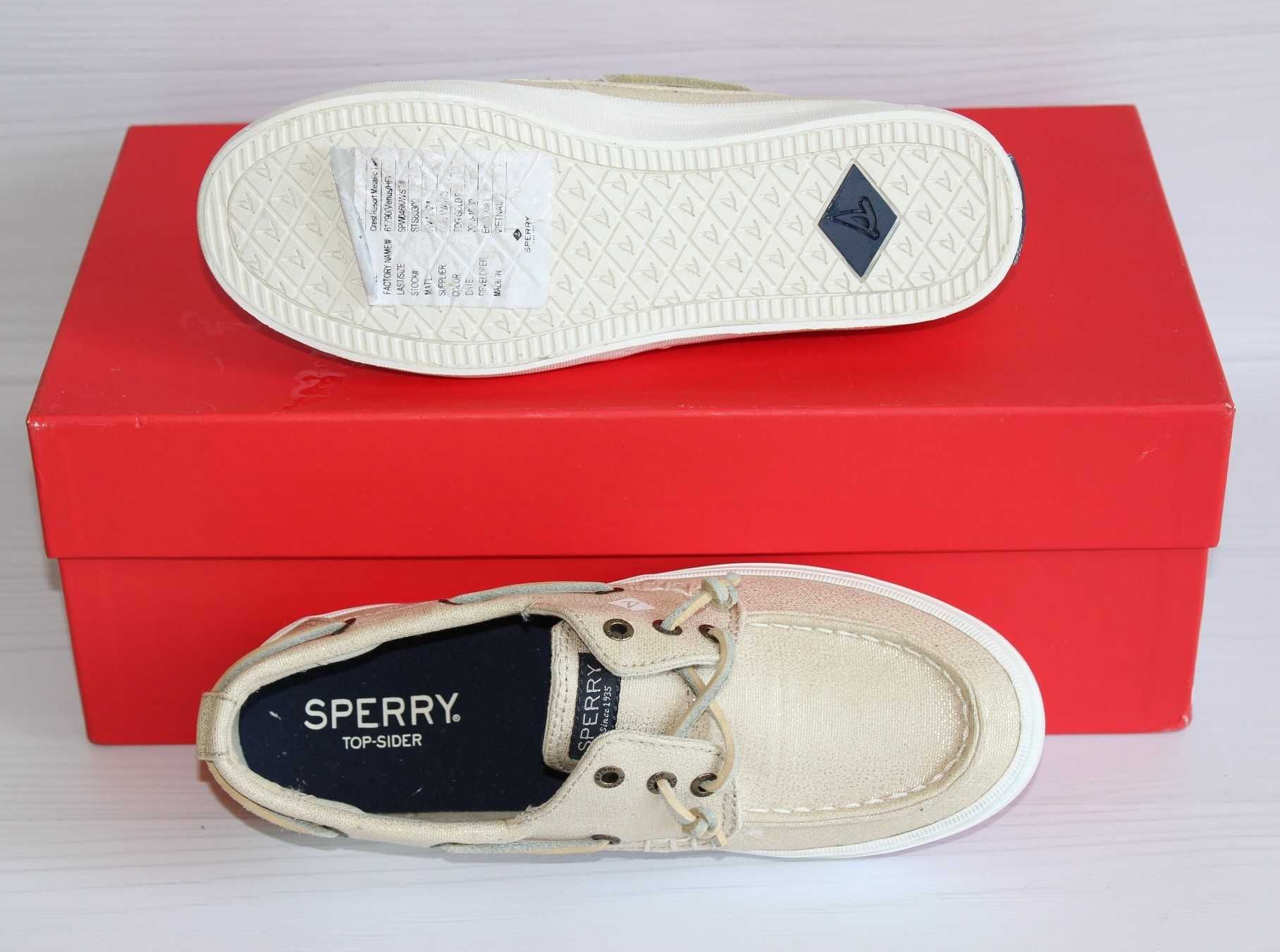 Мокасины Sperry Top-sider. USA. Оригинал. Размер 37,5.