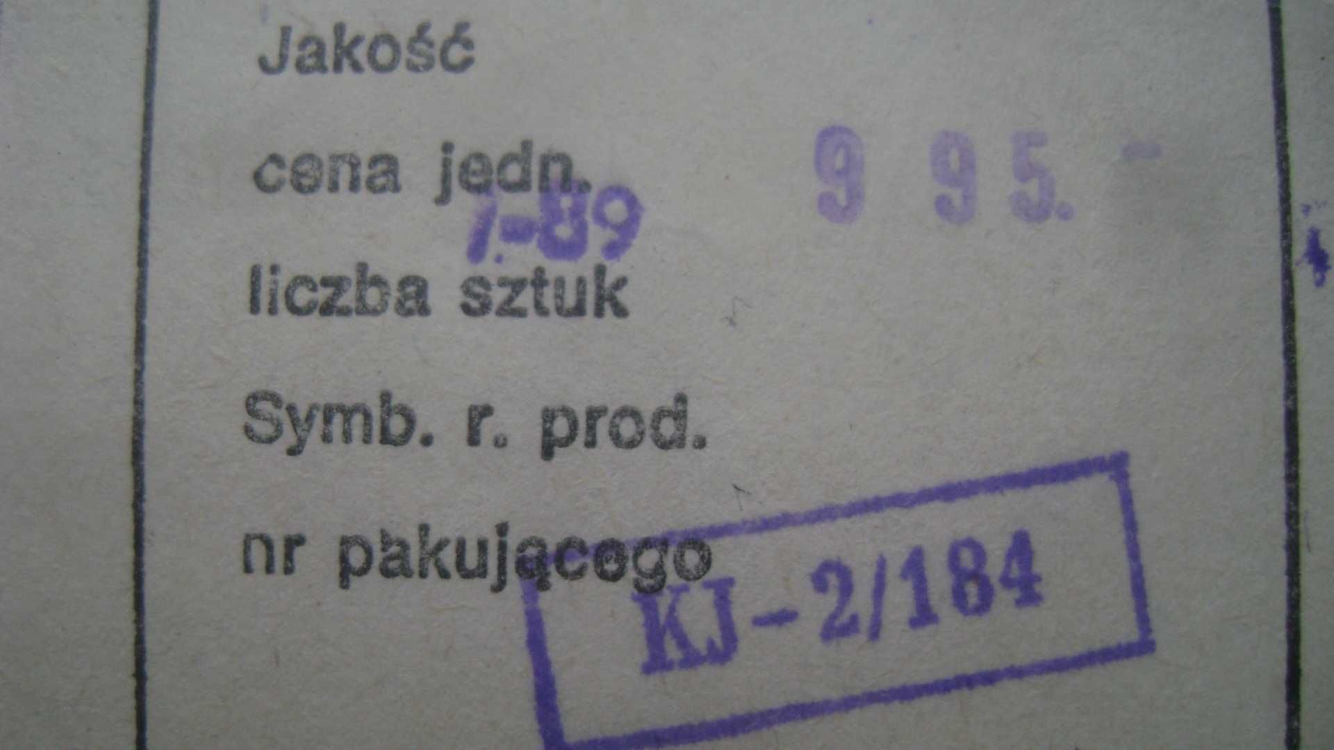 Starocie z PRL - Chusteczki męskie do nosa 3 sztuki PROGAL z PRL