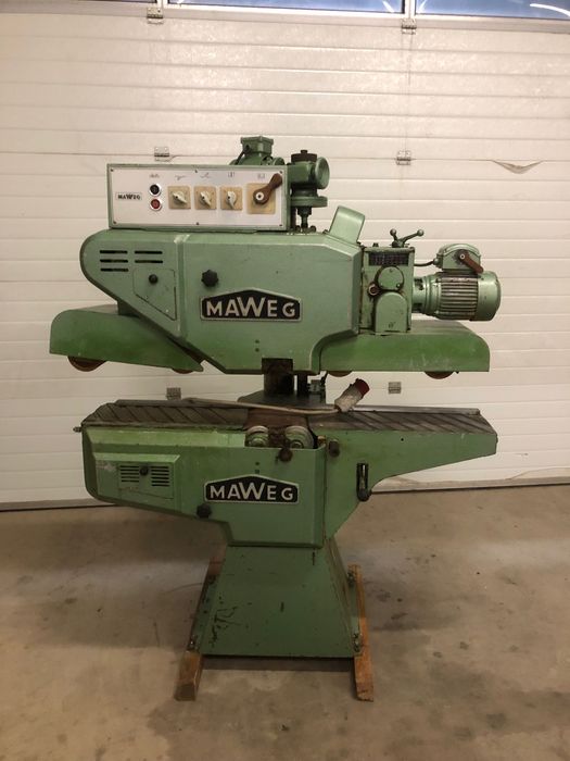 Szlifierka przelotowa dwu stronna Maweg