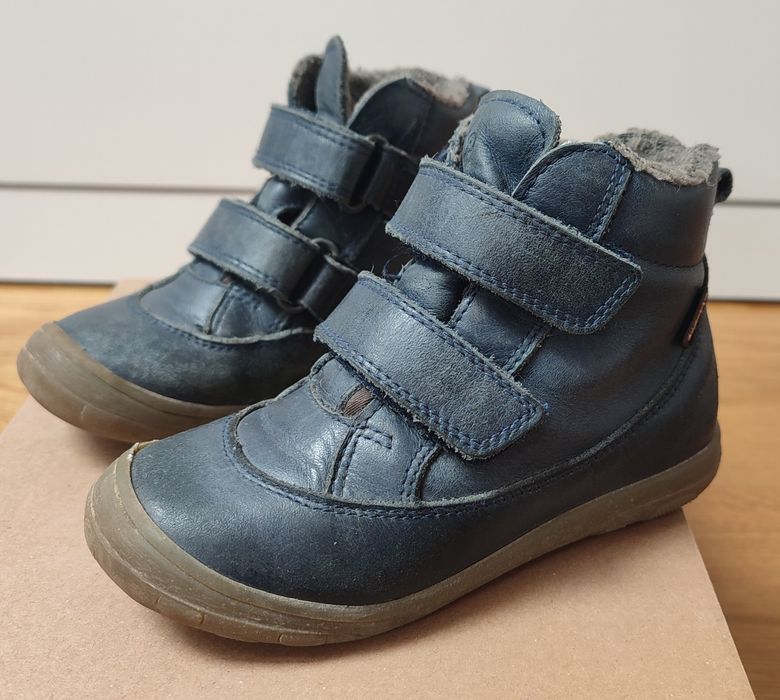 Buty dziecięce froddo r. 25 niebieskie granatowe zimowe