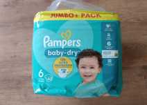 Pieluchy Pampers baby-dry rozmiar 6