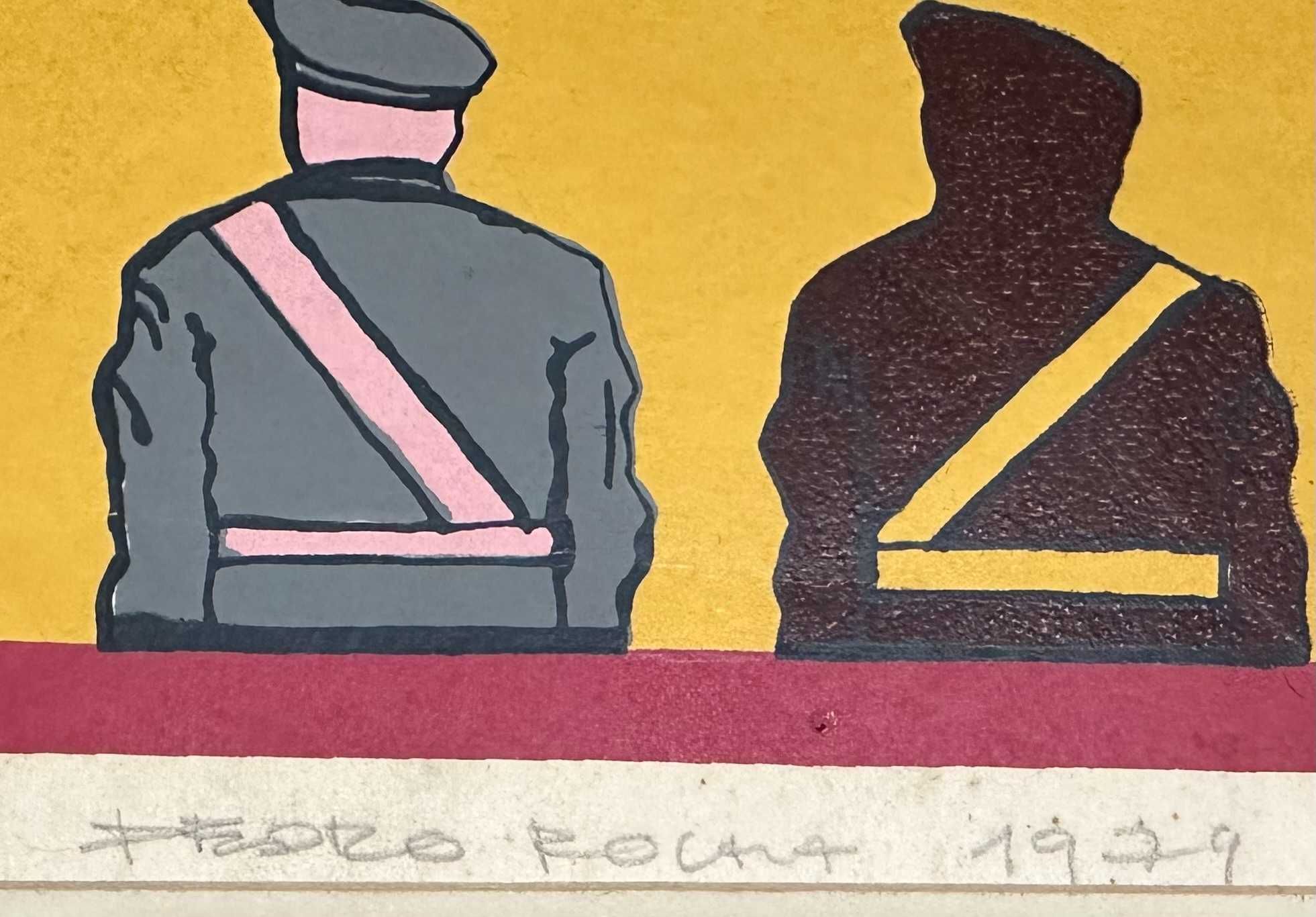 Litografia, Pedro Rocha, 1979