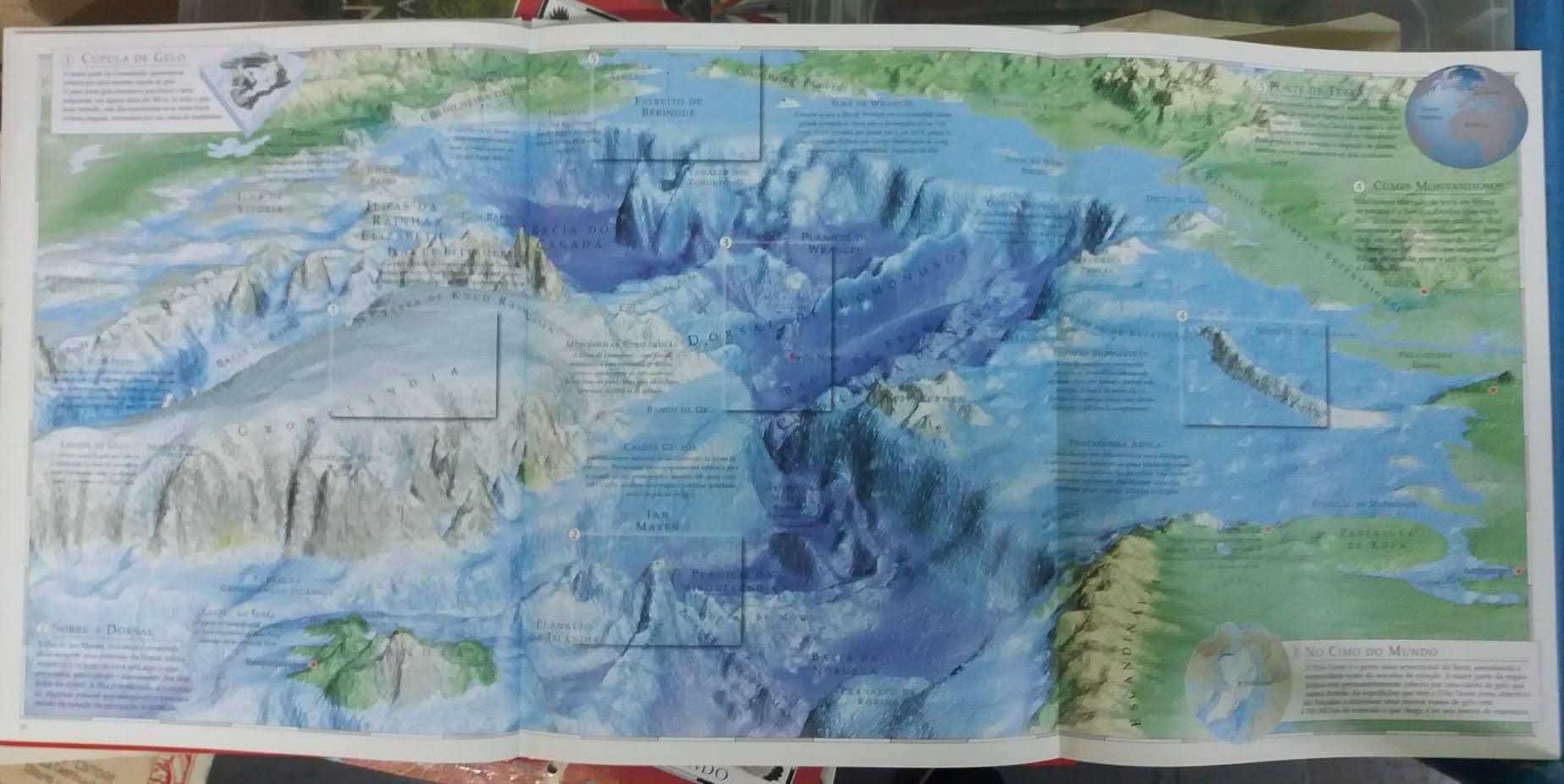 Livros O Corpo Humano/Atlas Panorâmico