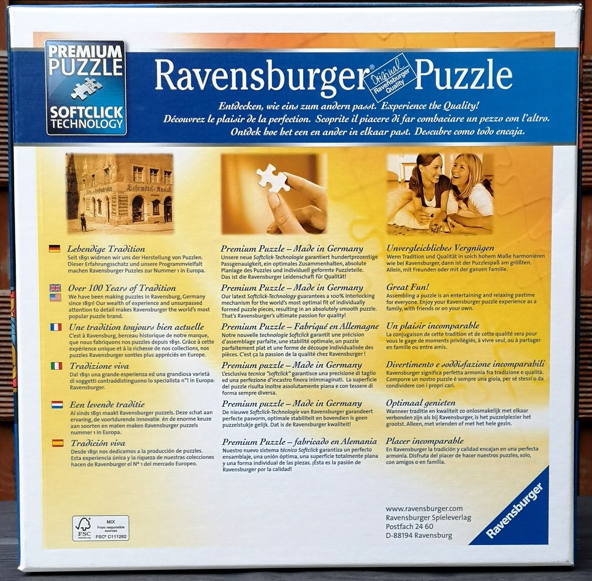 Puzzle 500 Ravensburger Disney The Seven Dwarfs Krasnoludki nie 1000