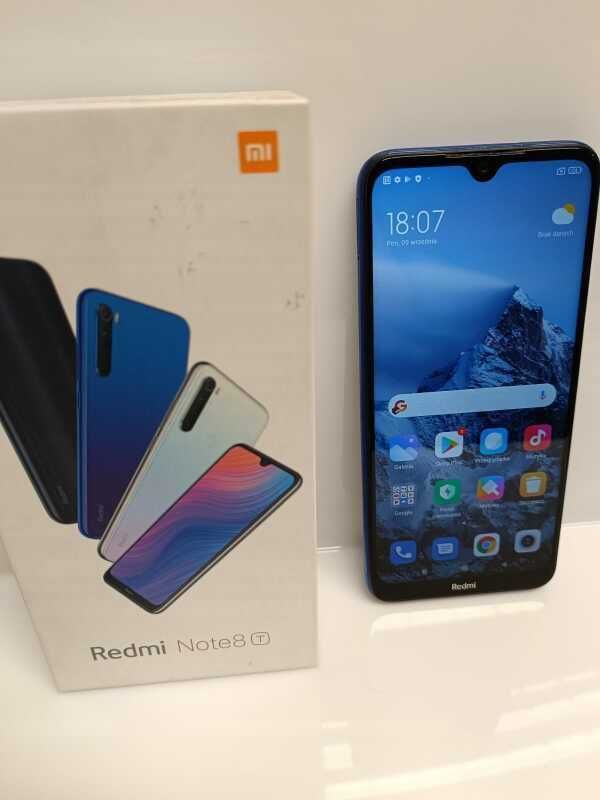 Xiaomi Redmi Note 8T 4/128GB Moonshadow Grey 2сим IPS 6.3" 8 ядер
