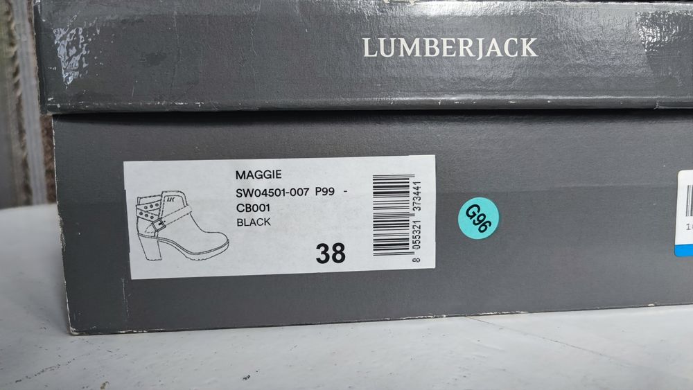 Продам нові жіночі черевики LumberJack Maggie (ботільйони), 38, шкіра