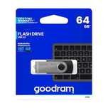 Goodram pendrive 64GB USB 2.0 Twister czarny