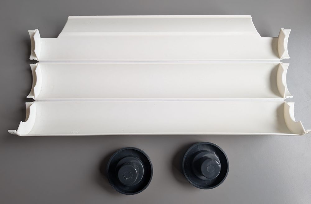 Suporte para rolo de película ou alumínio com corte