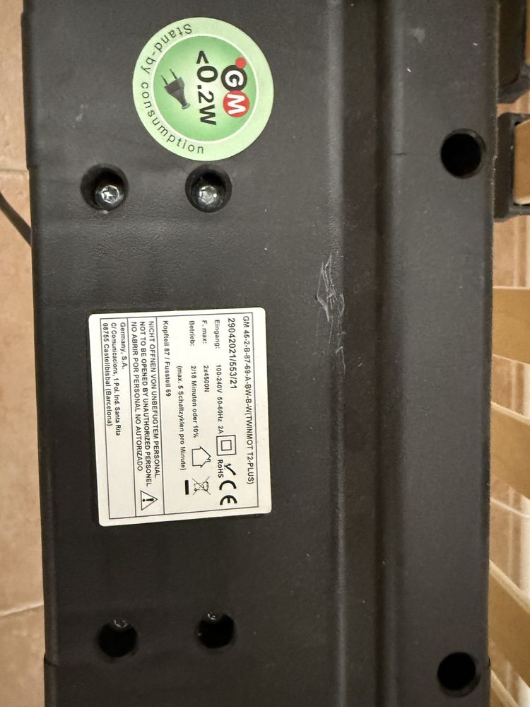 Somier Cama ortopedica eletrica com colchão visco
