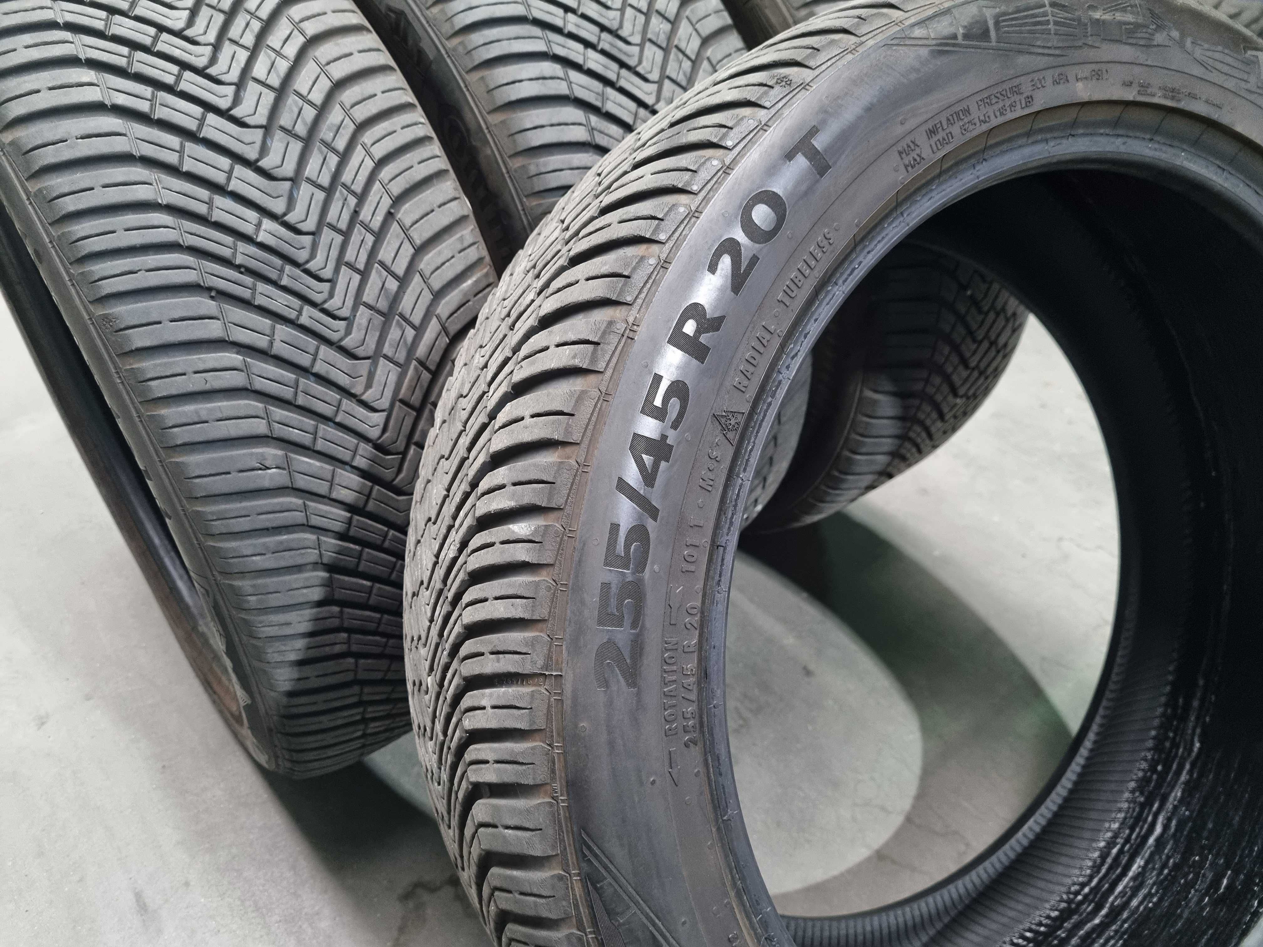 Opony wielosezonowe Continental AllSeasonContact 255/45R20 2022r, 7mm