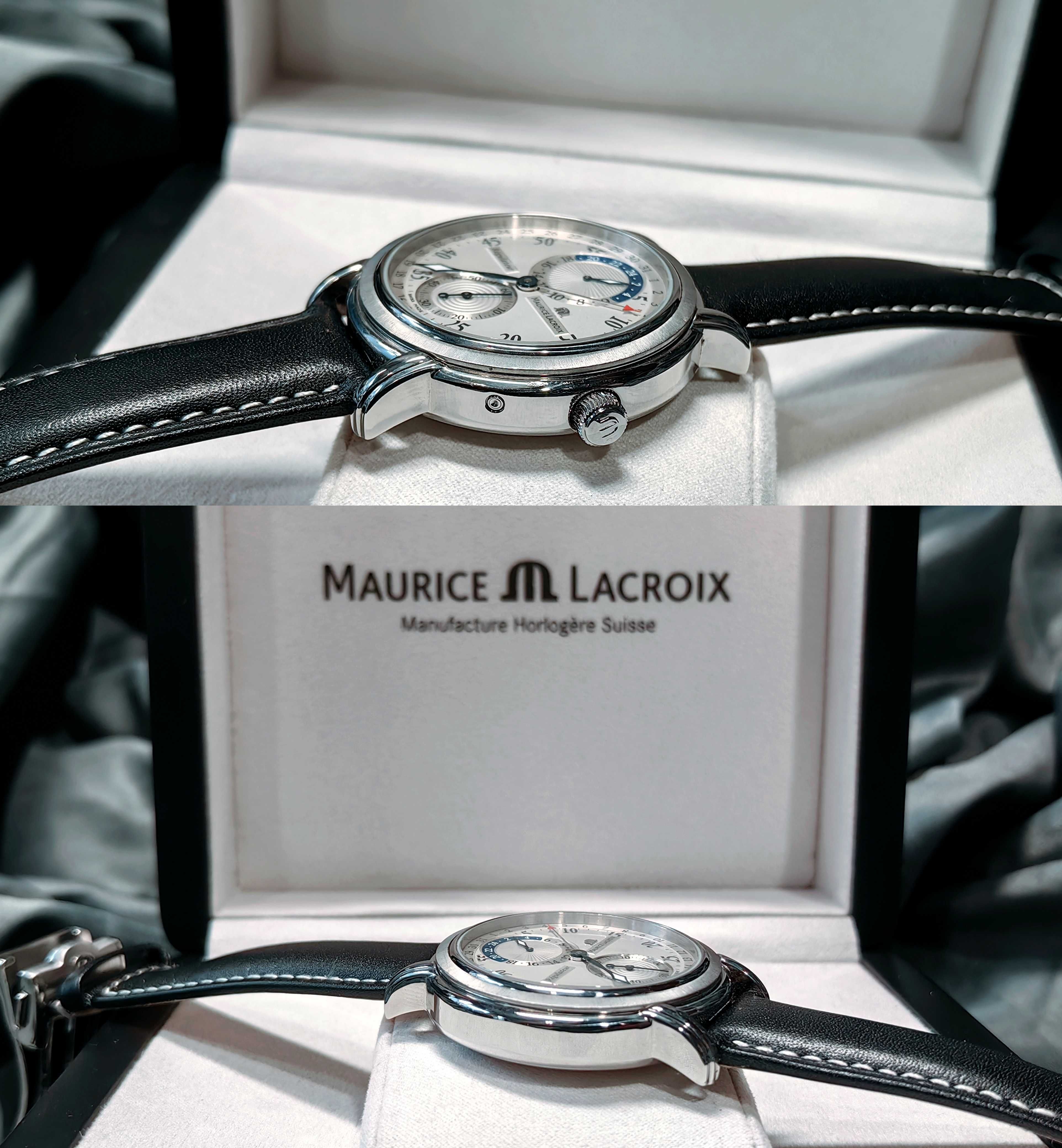 Zegarek Maurice Lacroix Masterpiece Regulator Automatic 42 mm Komplet