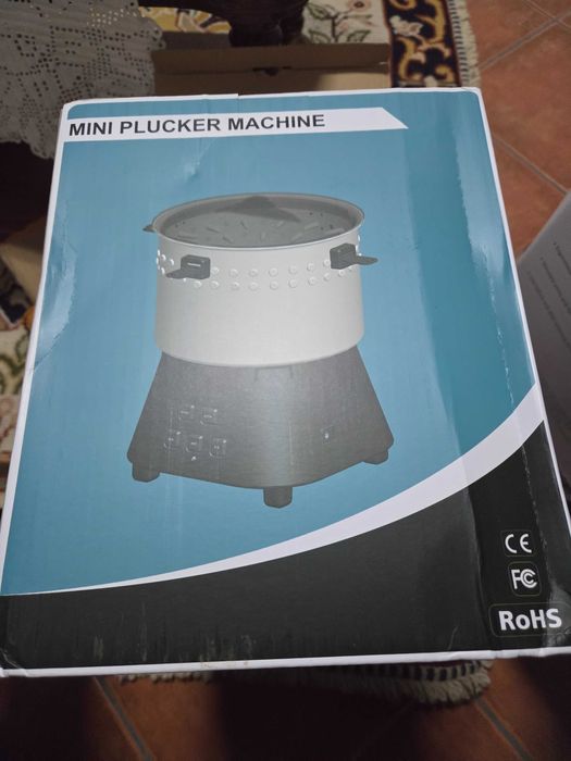 Mini máquina de depenar codornizes