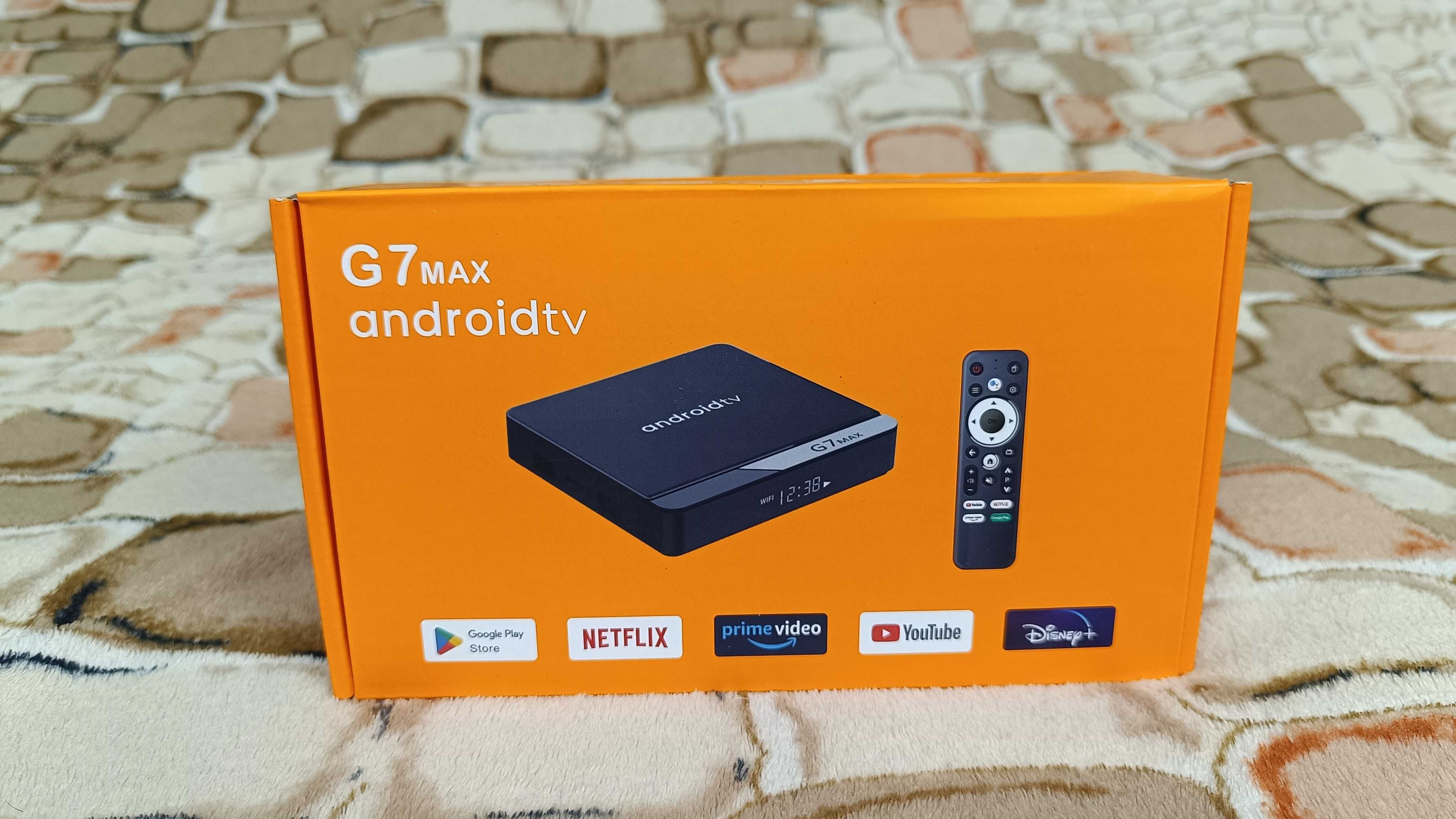 Смарт ТВ приставка Magicsee G7 Max 4/32 Гб Android TV 11 Smart Box