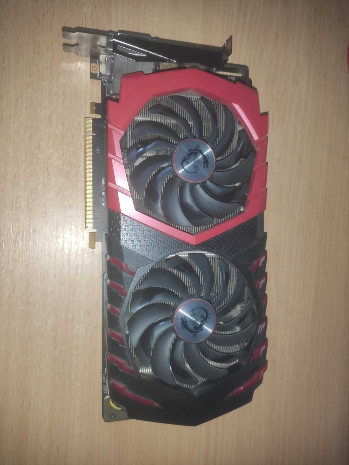 Видеокарта MSI PCI-Ex GeForce GTX 1060 Gaming X 6GB GDDR5 (192bit)