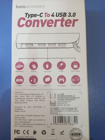 Type-C to usb 3.0 Converter hoco