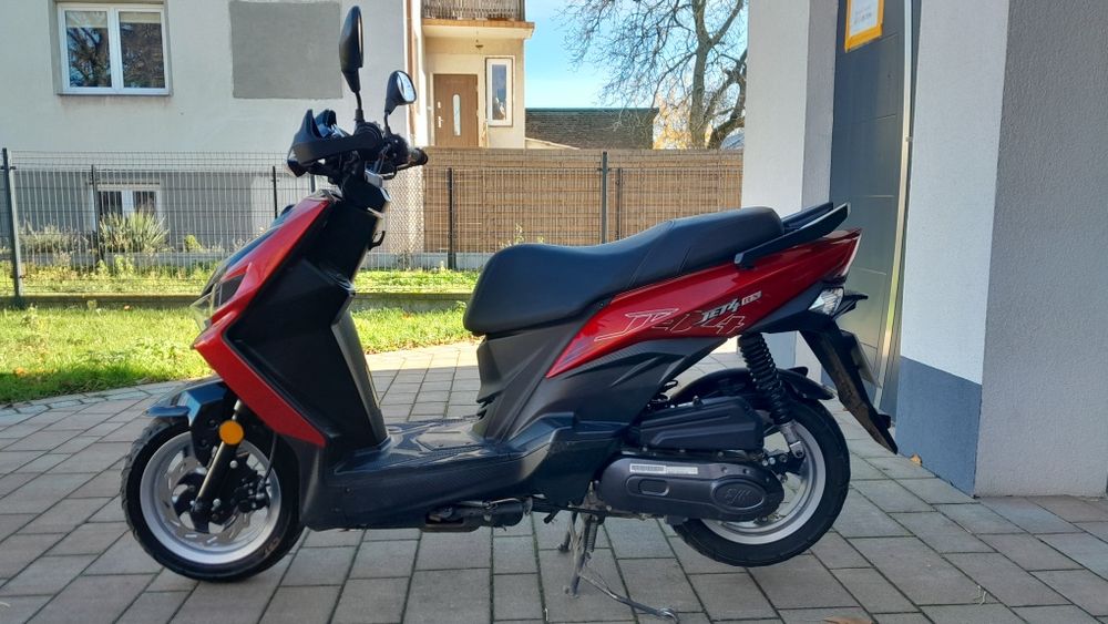 Sym Jet 4 RX 50, wtrysk, oświetlenie Led  transport, fv, raty