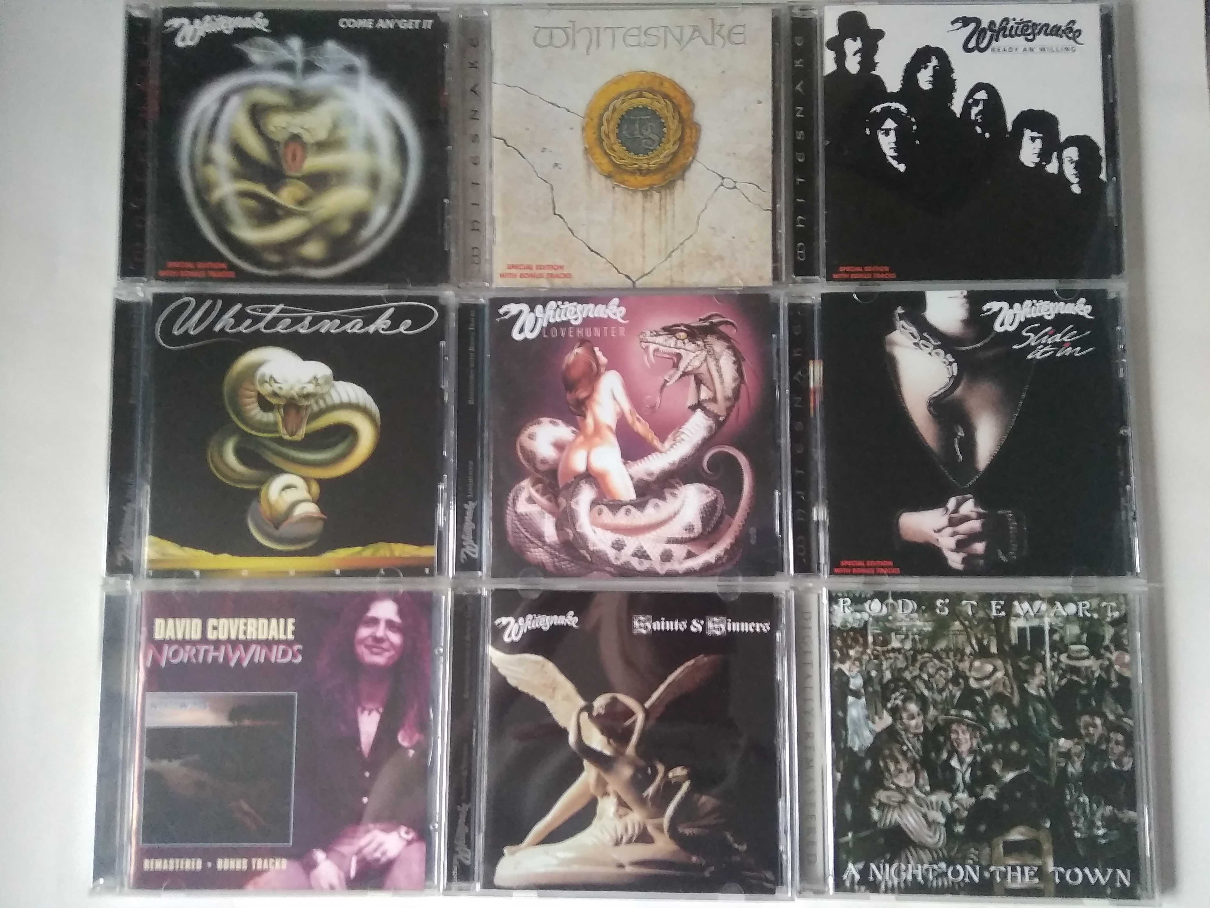 White Snake/OzzY Osbourne/Doors/cd.