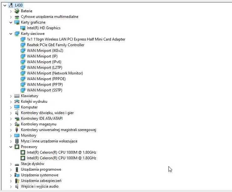 Laptop Lenovo L430
