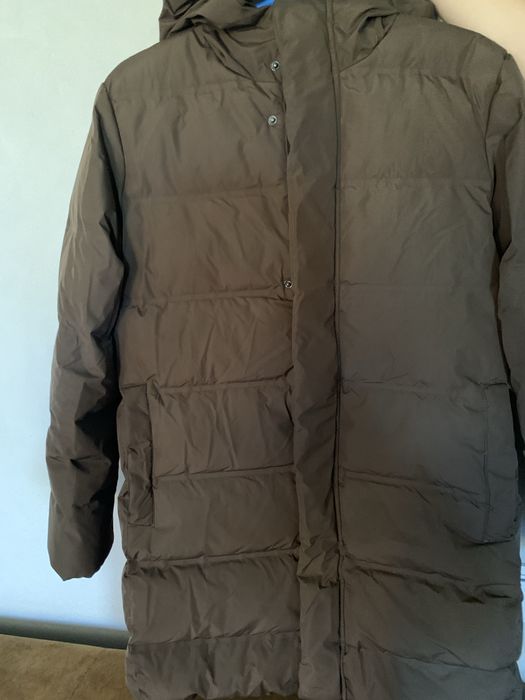 Шоколадний Пуховик zara