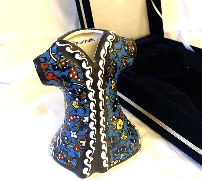 Керамическая рубашка, турецкий кафтан глазурь ручная работа