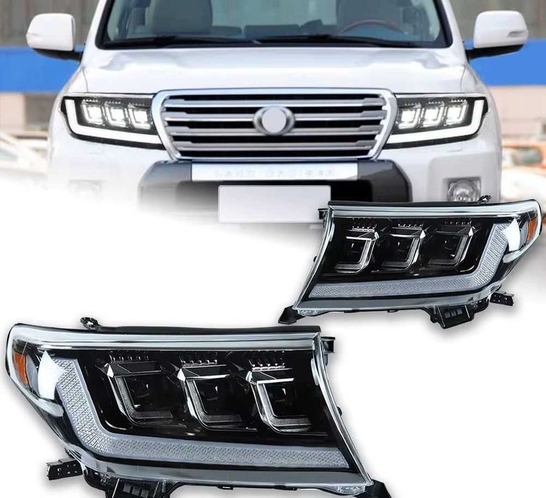 Фары Full Led Toyota Land Cruiser 200 07-15