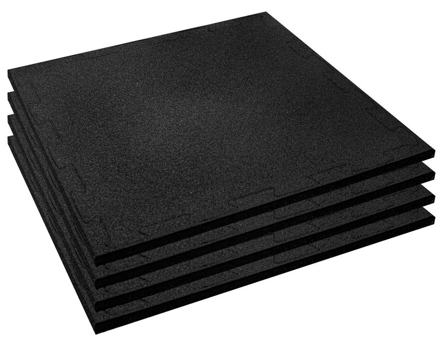 Mata gumowa PUZZLE pod sprzęt do ćwiczeń basen gruba ZESTAW 4szt WRO