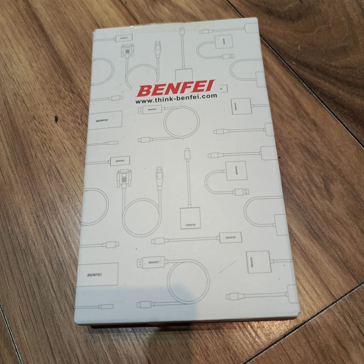 BENFEI modny adapter VGA–HDMI, przetwornik 1080p z dźwiękiem.