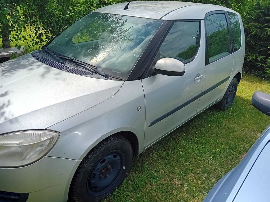 Skoda roomster LA7W maska błotnik drzwi klapa części lampa pas szyba