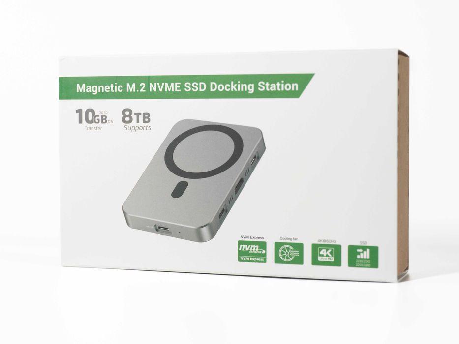 Хаб для SSD Blueendless Magnetic M.2 NVME SSD MC806 з вентилятором