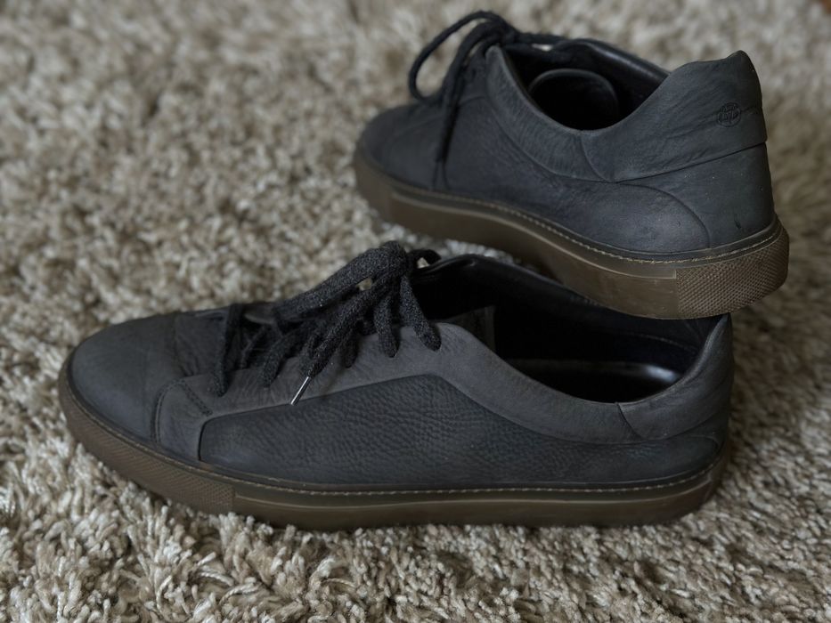 Чоловічі шкіряні кеди Massimo Dutti нубук