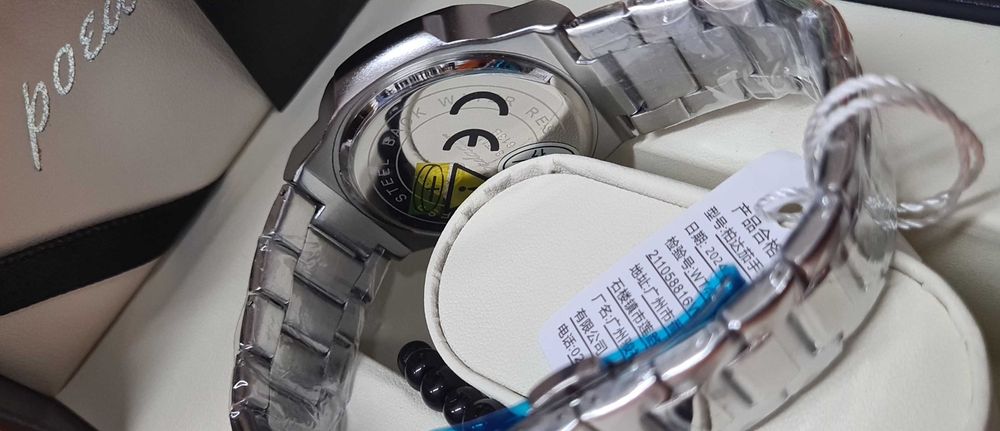 Relógio Poedagar Nautilus Azul Oceano - 41 mm